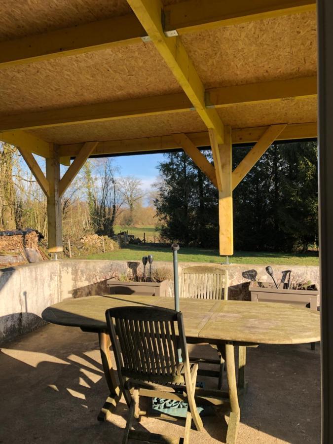 Le Logis Du Gast Chambre Verte Le Gast Exteriér fotografie